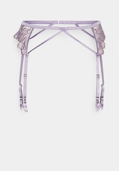 Fleur du Mal WHITNEY EMBROIDERY GARTER - Τιράντες - thistle