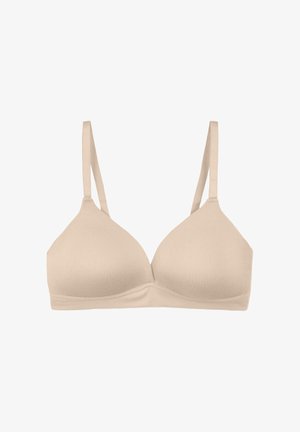 hessnatur WÄSCHE SPACER BÜGELLOS PURE SENSE - T-Shirt BH - puder