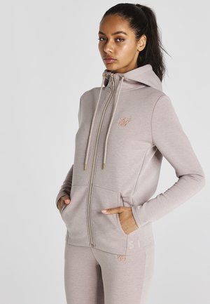 EXHIBIT PREMIUM TRACK TOP - Mikina na zip - pink