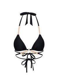 SEYCHELLES TRIANGLE WRAP - Bikiniöverdel - black