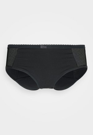 PERIOD PANTY MEDIUM FLOW - Kuukautisalushousut - black