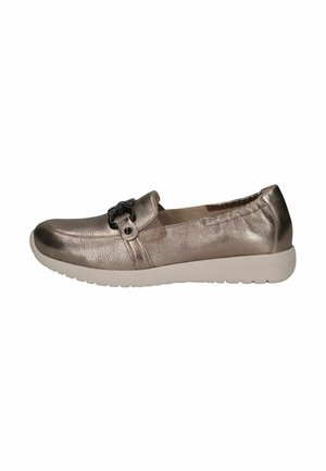 Caprice Scarpe senza lacci - taupe metallic