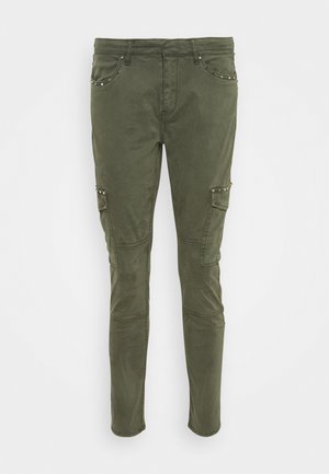 Pantalones cargo - khaki