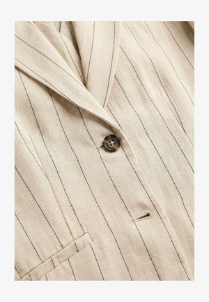 Coster Copenhagen, MSCH COPENHAGEN DAMES BLAZERS MSCHCLARITTE LOOSE BLAZER STP. - Manteau court - bleach sand blk