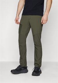 Salewa - AGNER LIGHT PANTS - Szabadtéri nadrágok - dark olive Miniatűr kép 1