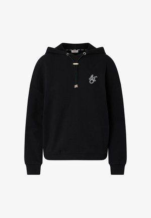 LIU JO, LIU JO HOODED SWEATSHIRT - Sweat à capuche - black