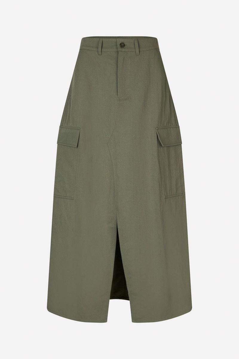 Envii A-lijn rok groen