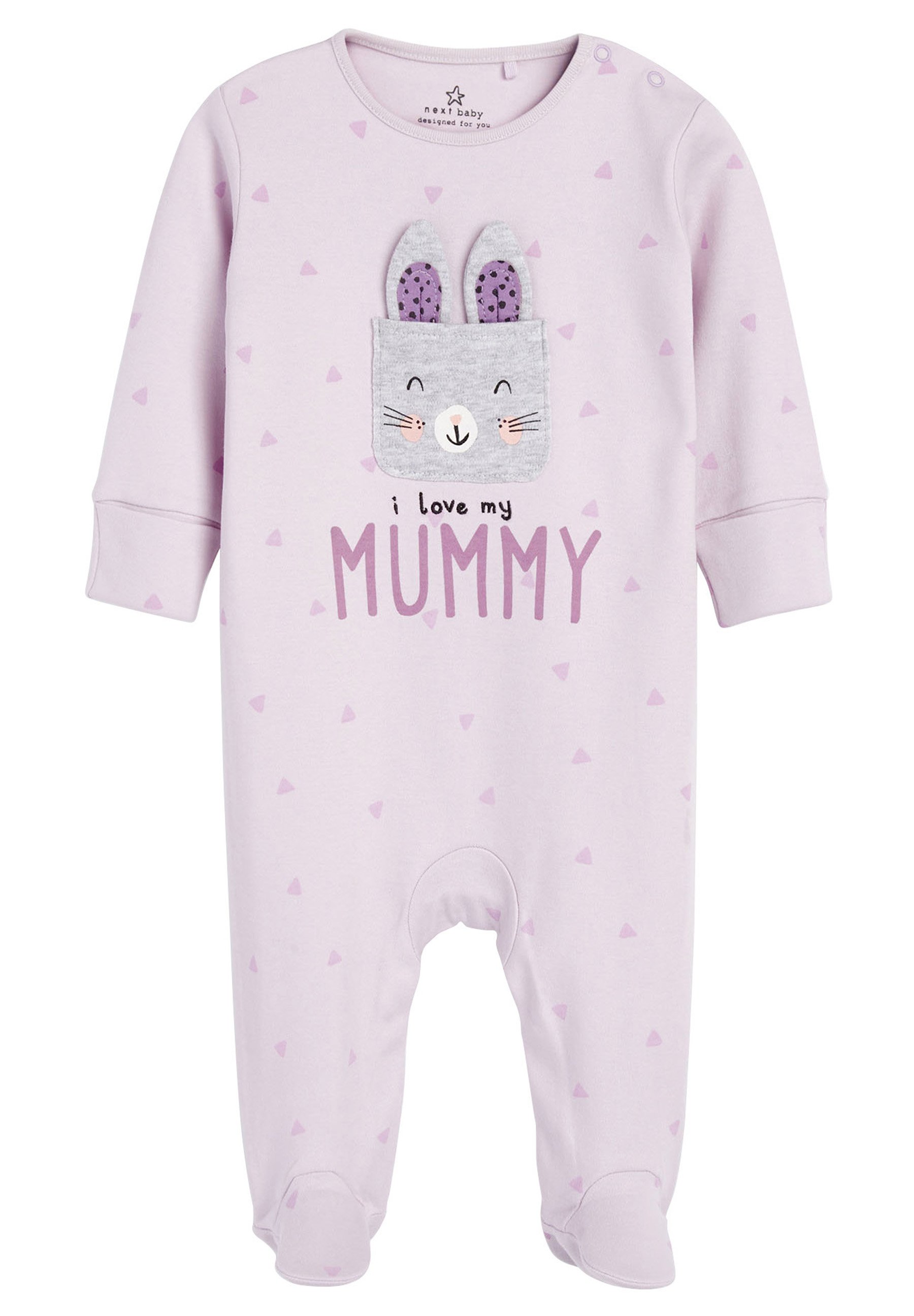i love my mummy sleepsuit