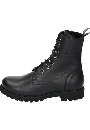 Bottines à lacets - schwarz