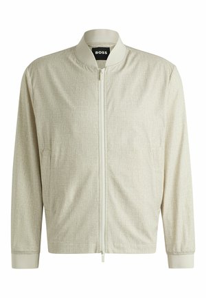BOSS Bomber Jacket - open white eleven