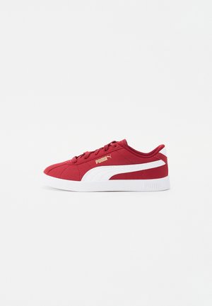 CLUB II UNISEX - Matalavartiset tennarit - dark crimson/white/gold