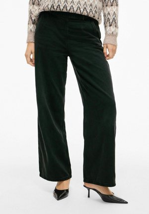 VIDIANA - Flared jeans - black denim