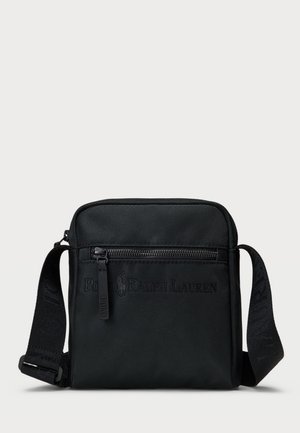 Polo Ralph Lauren TONAL LOGO CROSSBODY BAG - Cross body bag - black