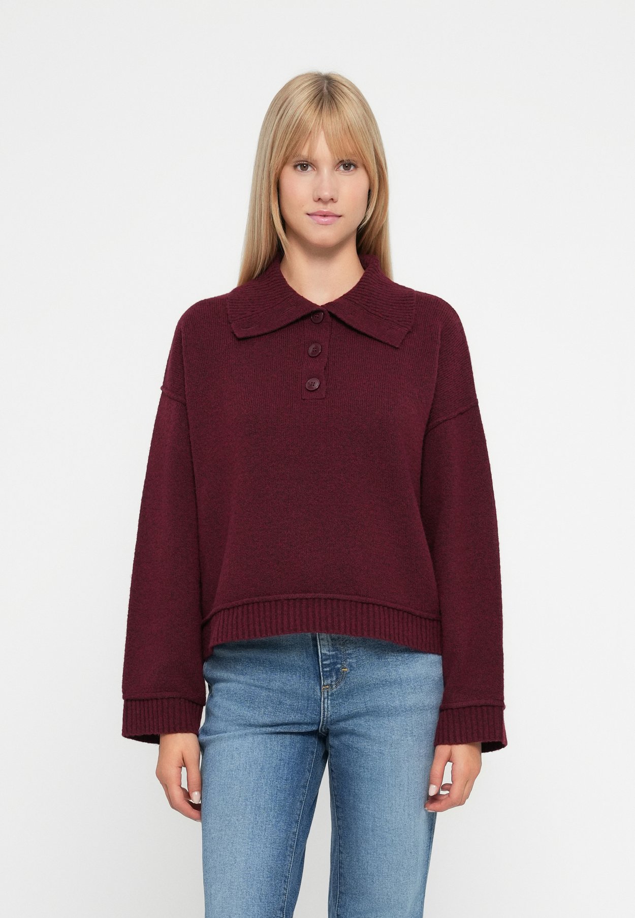 ONLHAZE LIFE BUTTON UP HIGHNECK