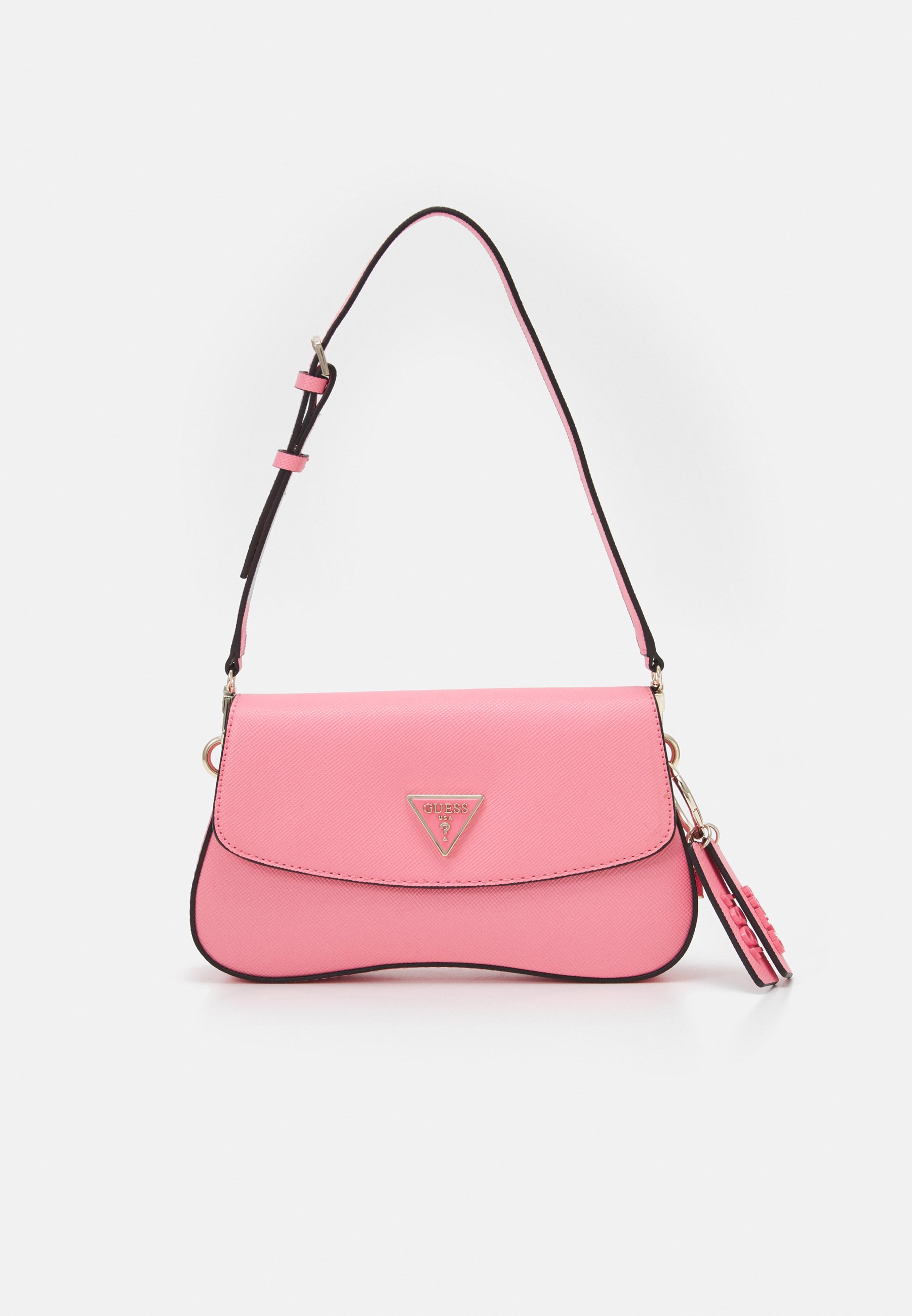 Guess CORDELIA FLAP SHOULDER - Bolso de mano - pink/rosa - Zalando.es
