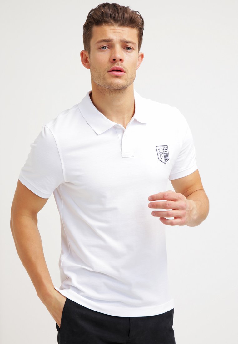 Pier One by Zalando - Polo shirt - white, Enlarge
