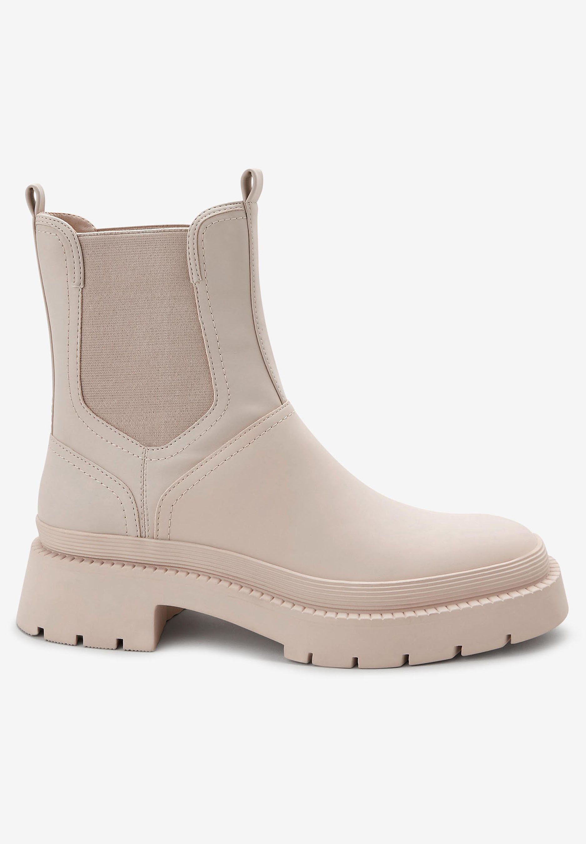 Next RUBBERISED CHUNKY - Botas de agua - off-white/crema - Zalando.es