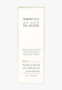 Thank You Farmer RICE PURE CREAM IN AMPOULE - Dagkräm - black