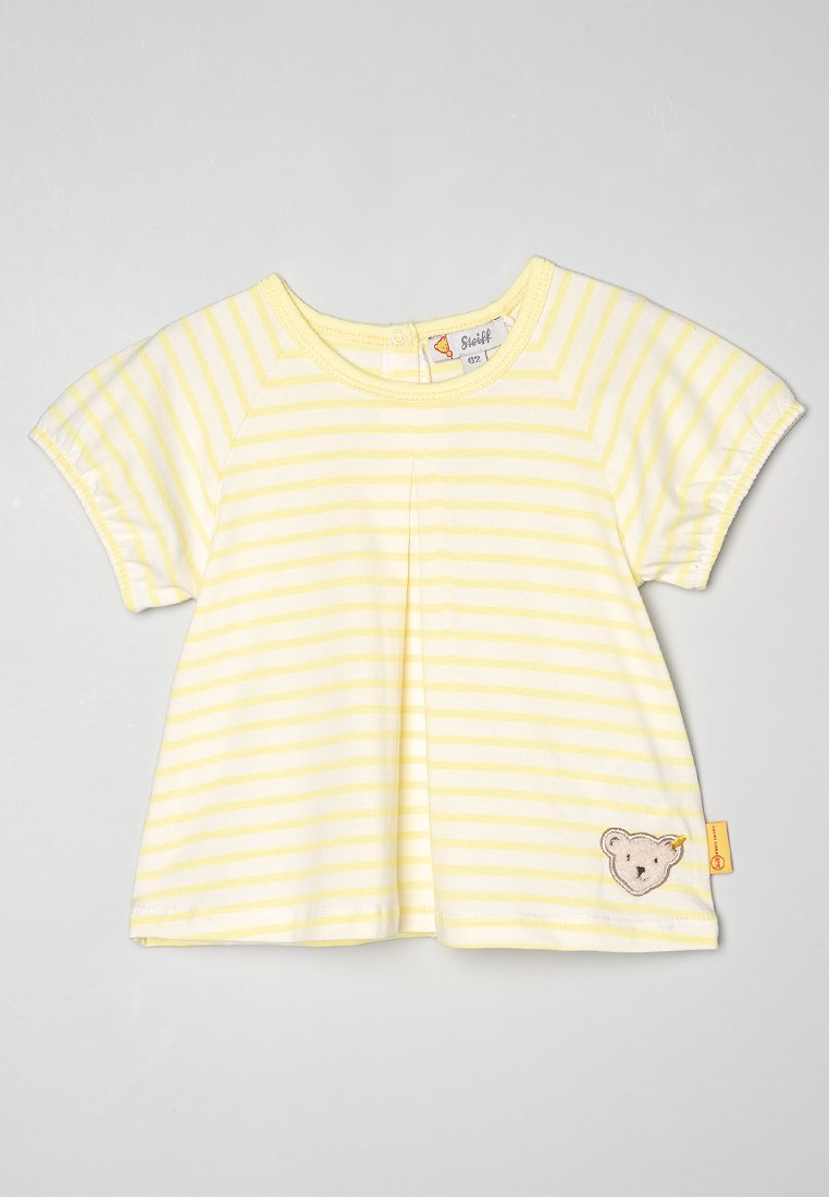 Steiff T-shirt print lichtgeel Steiff T-shirt print lichtgeel