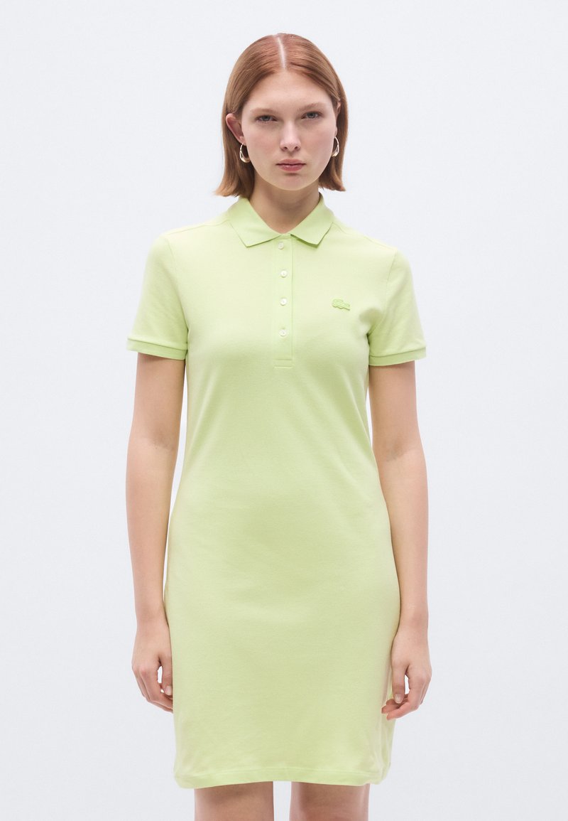 Lacoste POLO DRESS - Day dress - sencha/green - Zalando.ie