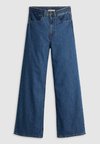 RIBCAGE WIDE LEG BRAIDED - Džinsi ar platām starām - big yikes