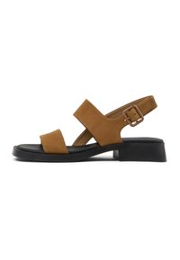 DANA - Sandaalit nilkkaremmillä - mittelbraun