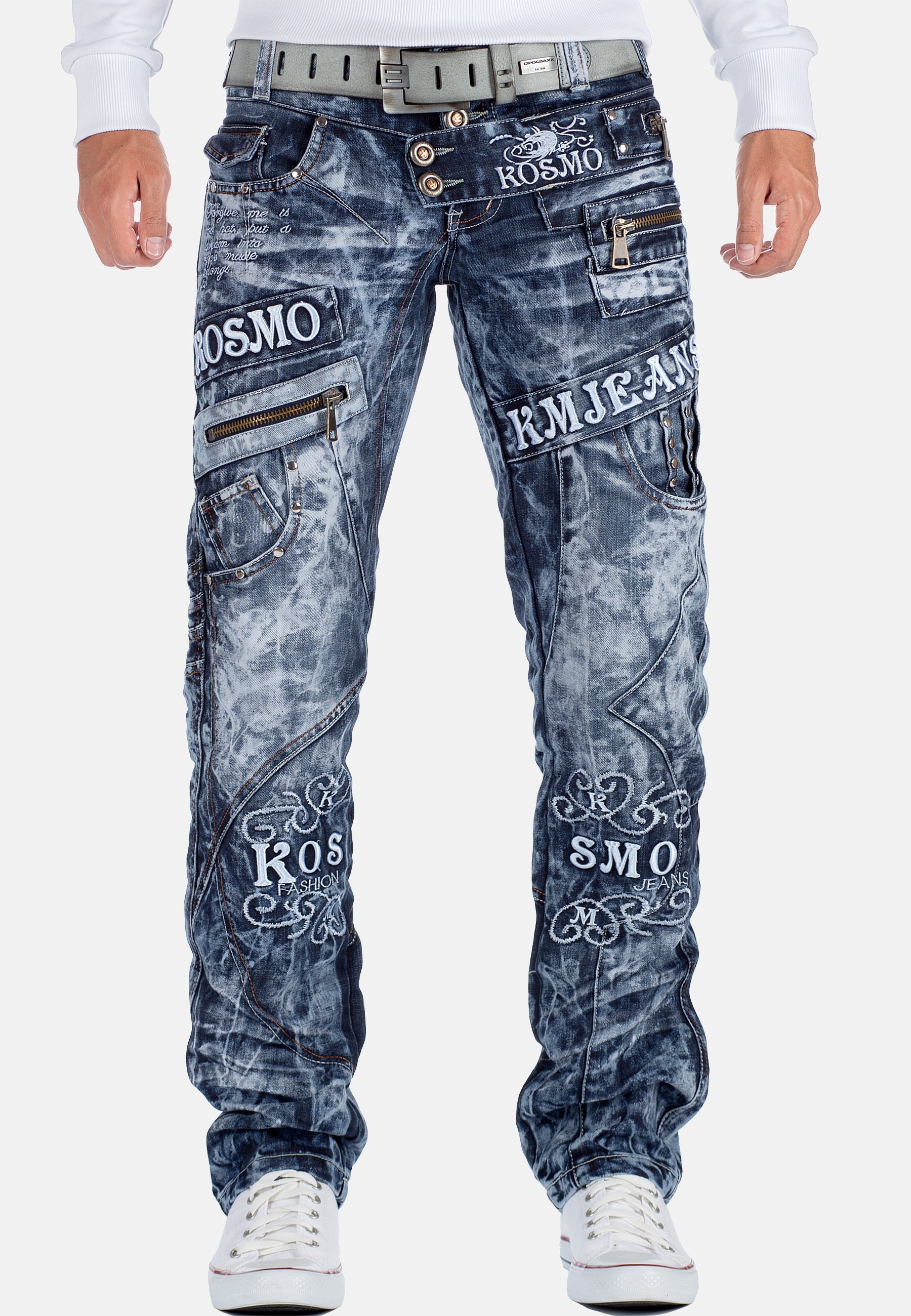 【2/3y】HELLO LUPO Jeans Blue denim Kosmo Lupo Men Jeans KM001 Blue W34/L34 : Amazon.co.uk: Fashion