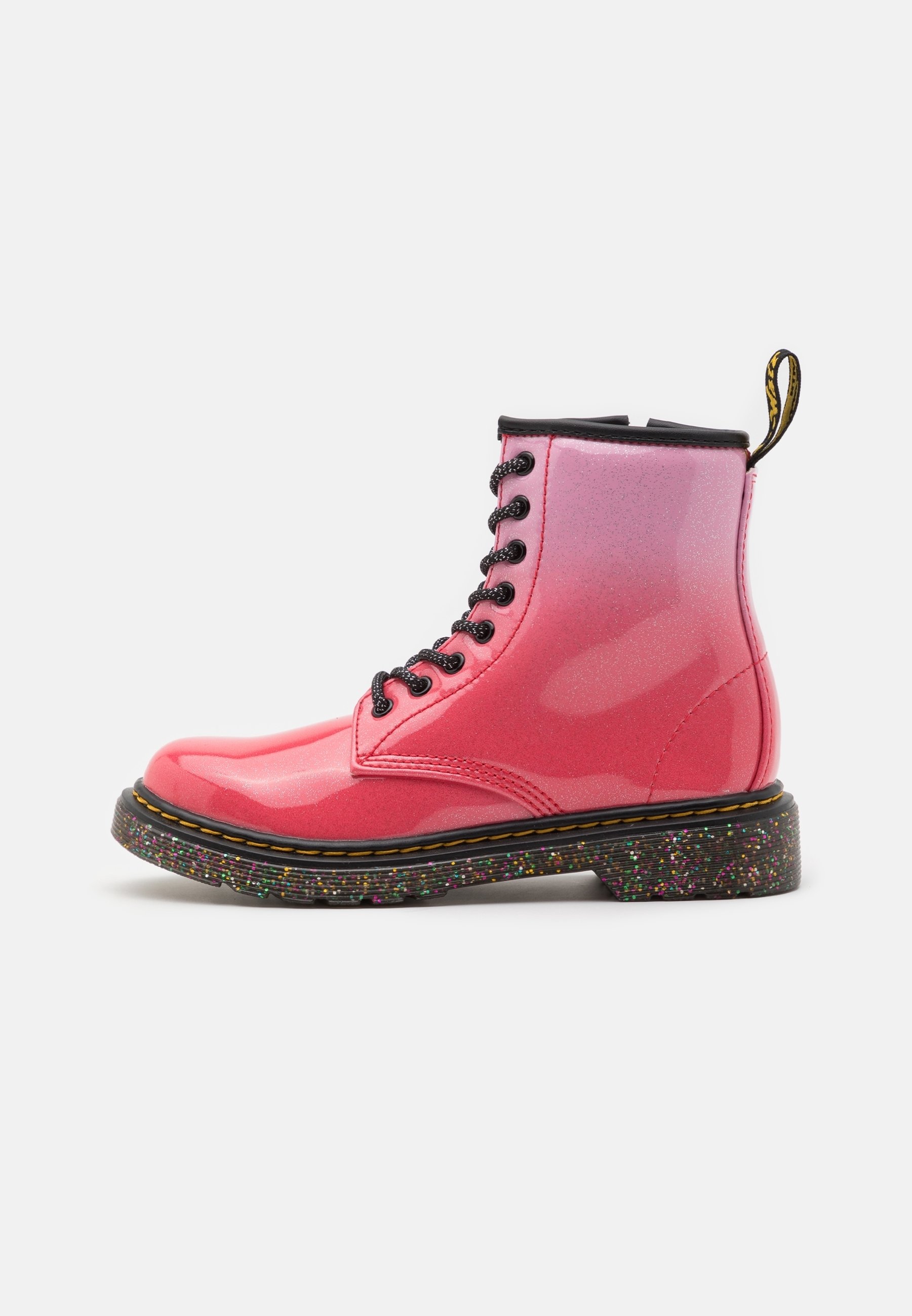 Dr. Martens Glossy Pink Ankle Boots 1460 PASCAL IRIDESCENT ANKLE BOOTS in Pink | Dr. Martens main image 2