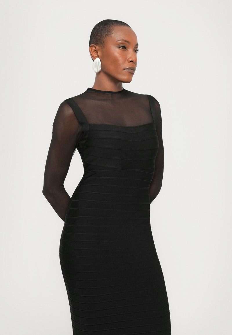 Herv Lger THE ELLA GOWN - Cocktail dress / Party dress - black -  Zalando.co.uk