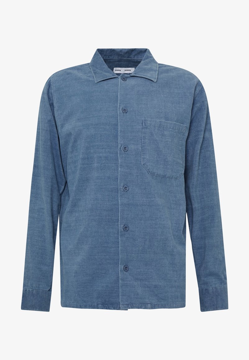 Samsoe Samsoe Luccas Shirt Overhemd Dream Blue Blauw Zalando Nl