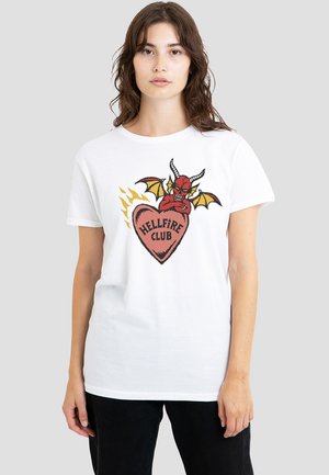 T-Shirt print - white