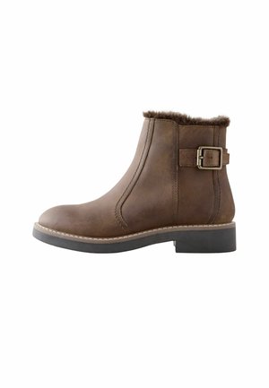 REGULAR FIT - FOREVER COMFORT BUCKLE - Talvisaappaat - new chocolate brown oiled leather