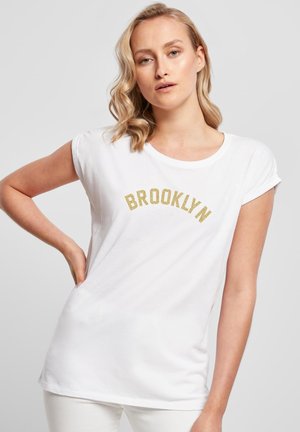 Print T-shirt - white