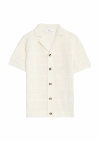 Marks & Spencer TEXTURED  - Overhemd - ivory