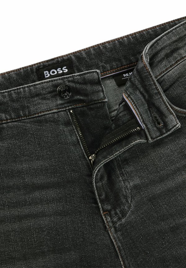 Straight leg jeans - charcoal four2