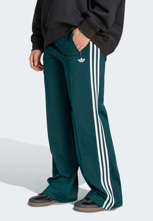 FIREBIRD LOOSE - Tracksuit bottoms - legacy teal/off white