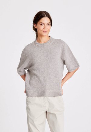 TULLE - Svetrík - stone grey