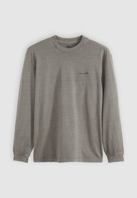 AUTHENTIC TEE - Longsleeve - garment dye smoked pearl