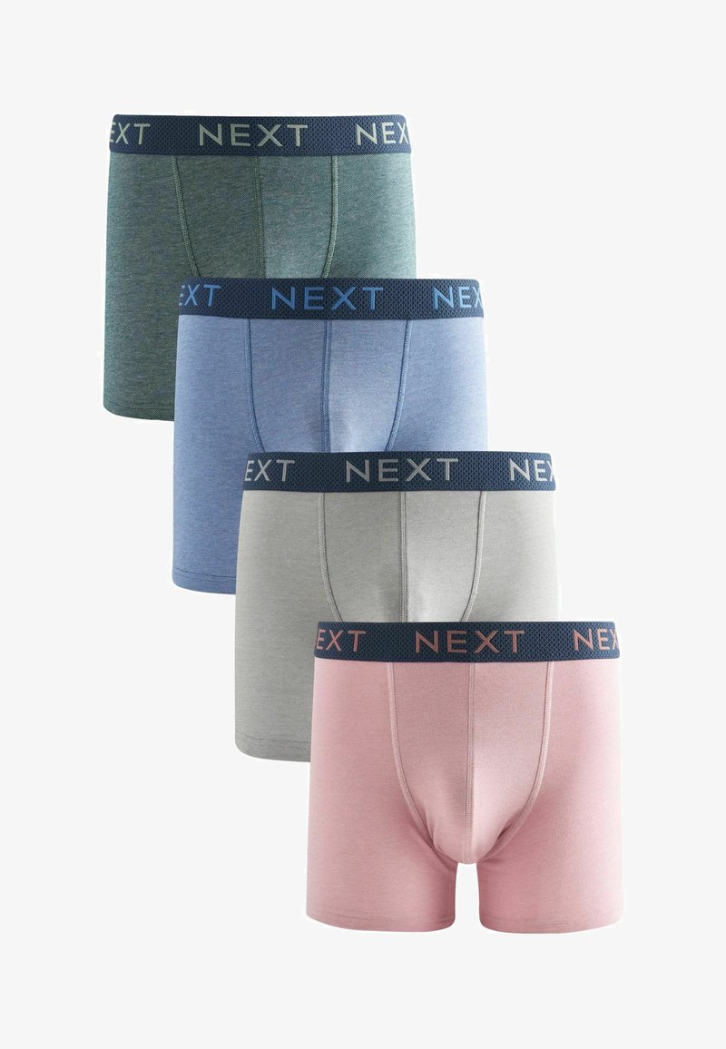 Next WAISTBAND 4 PACK - Apakšbikses - blue green navy blue textured waistband