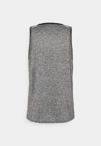 Nike Performance RISE TANK - Top - black/heather/reflective silver