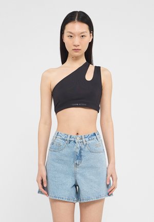 ONE SHOULDER - Top - black