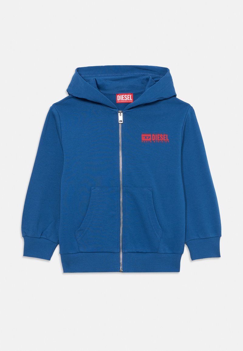 Diesel Sweater met rits blauw Diesel Sweater met rits blauw