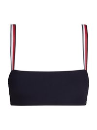 Tommy Hilfiger GLOBAL STRIPE BANDEAU - Top de bikini - desert sky