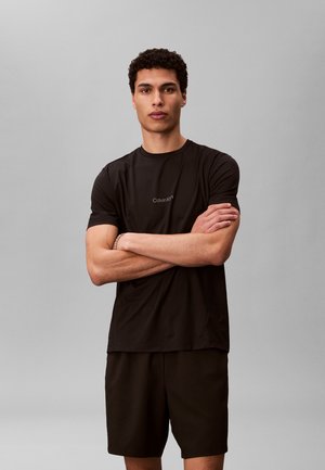 Calvin Klein, TEE - Základné tričko - black