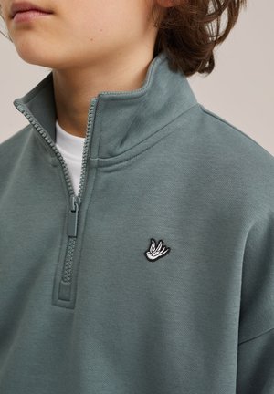 WE Fashion Športni pulover - olive green