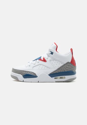 Jordan, JORDAN SON OF MARS UNISEX - Ψηλά αθλητικά παπούτσια - white/true blue/varsity red/light smoke grey/smoke grey