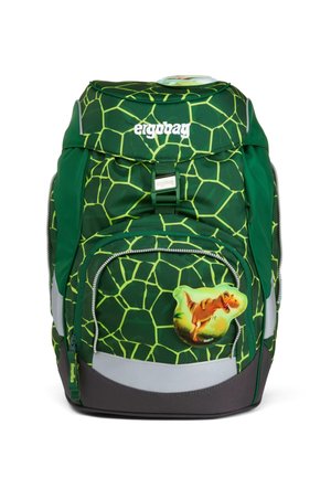 Ergobag BEARREX ERGONOMICO PERSONALIZZABILE RESISTENTE ACQUA SPORCO - Zaino - green