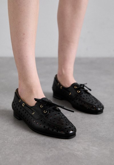 Bally PARCY - Boat shoes - black