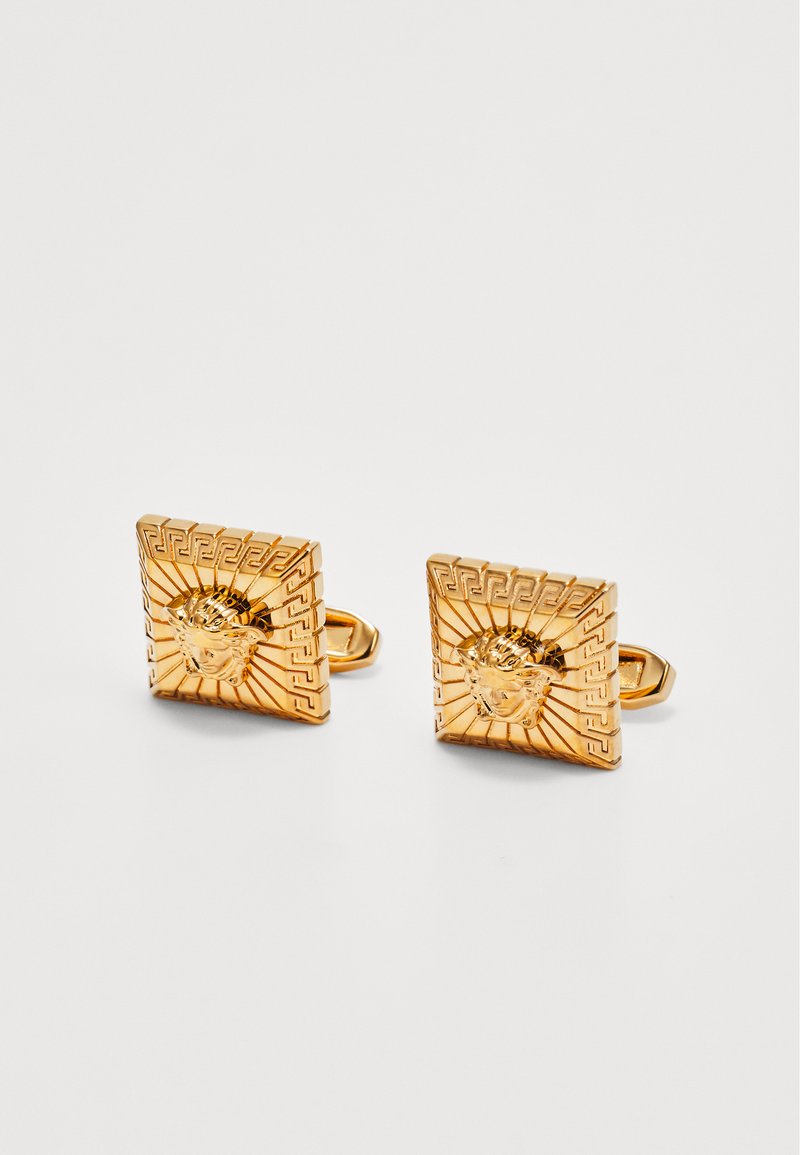 Versace Cufflinks goldcoloured Zalando.co.uk