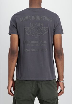 Alpha Industries Print T-shirt - light olive/olive